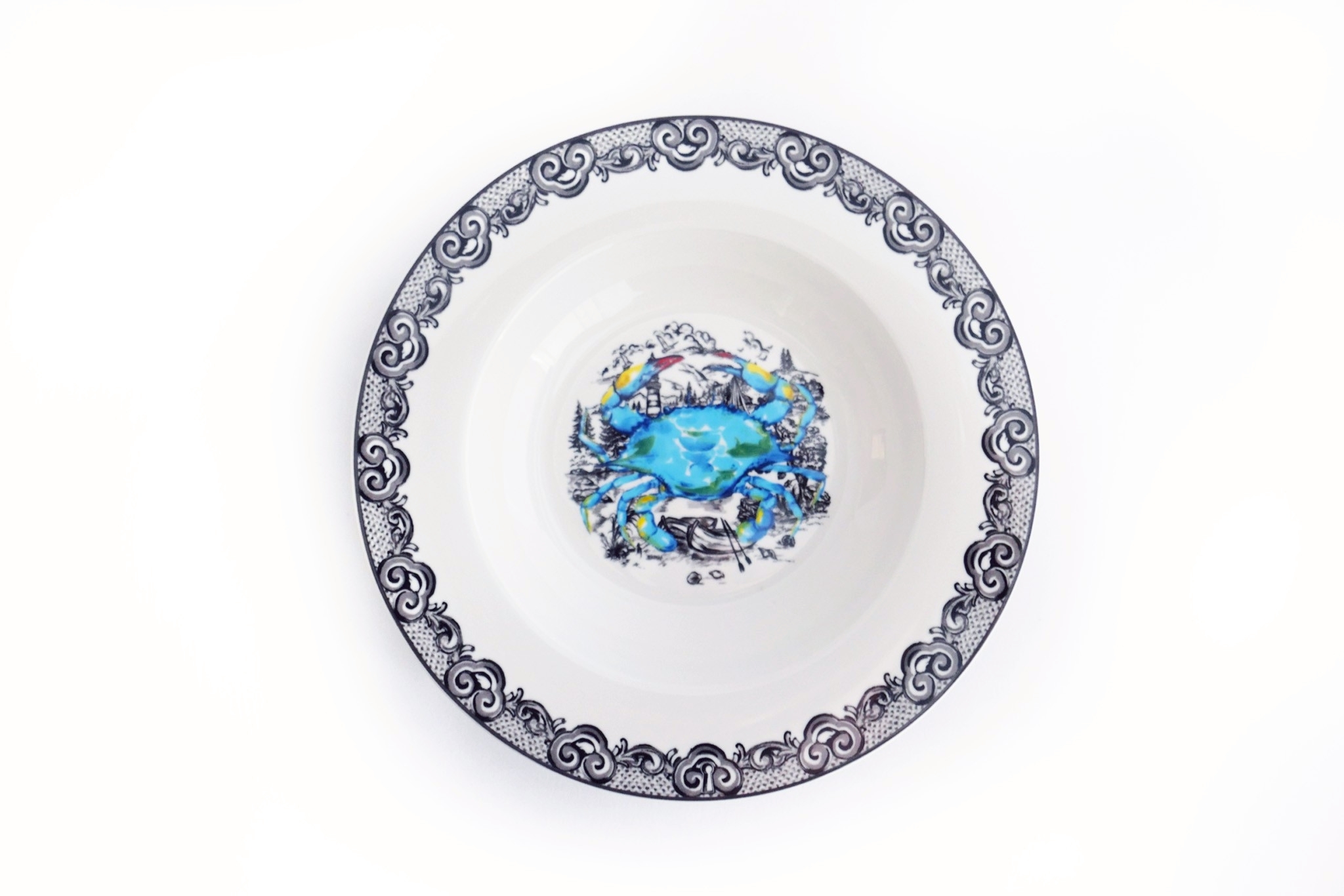 KEYHOLE｜Ombre Ocean系列 - SAPIDUS 沙拉碗 21.5cm