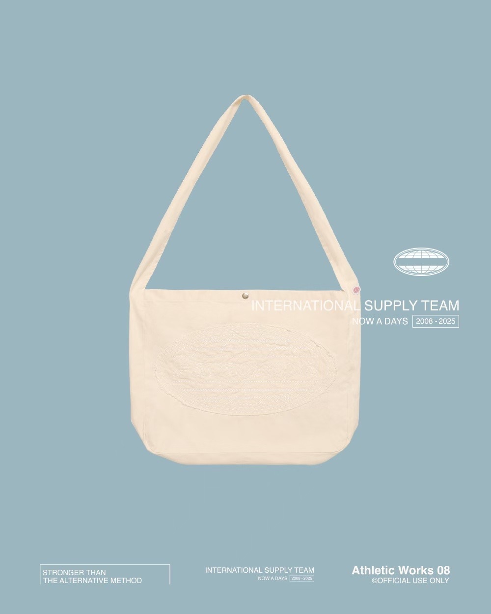 Paragraph 25FW 012 刺繡 鈕扣 單肩 小包