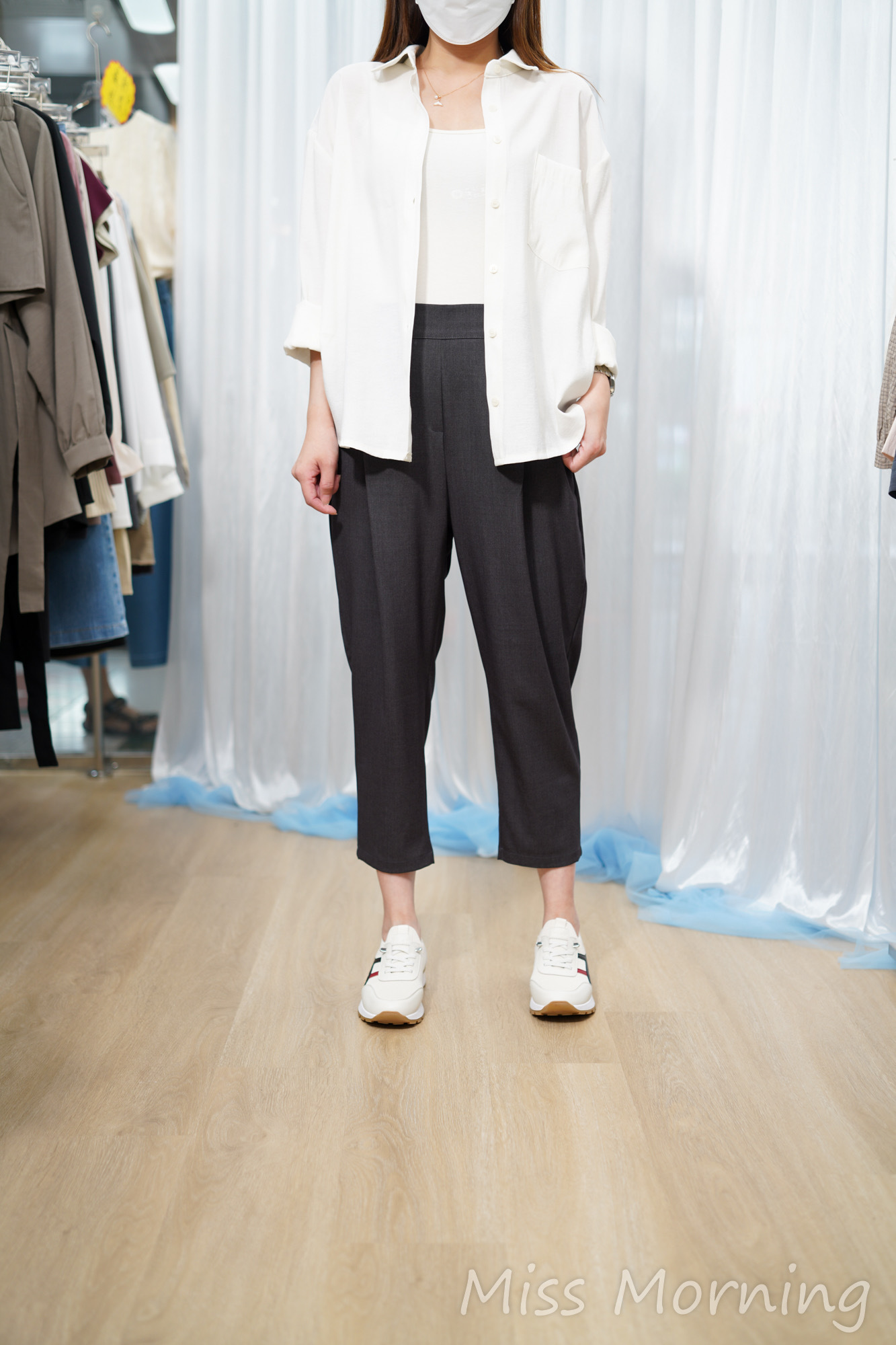 顯瘦遮肉9分西褲(34009)