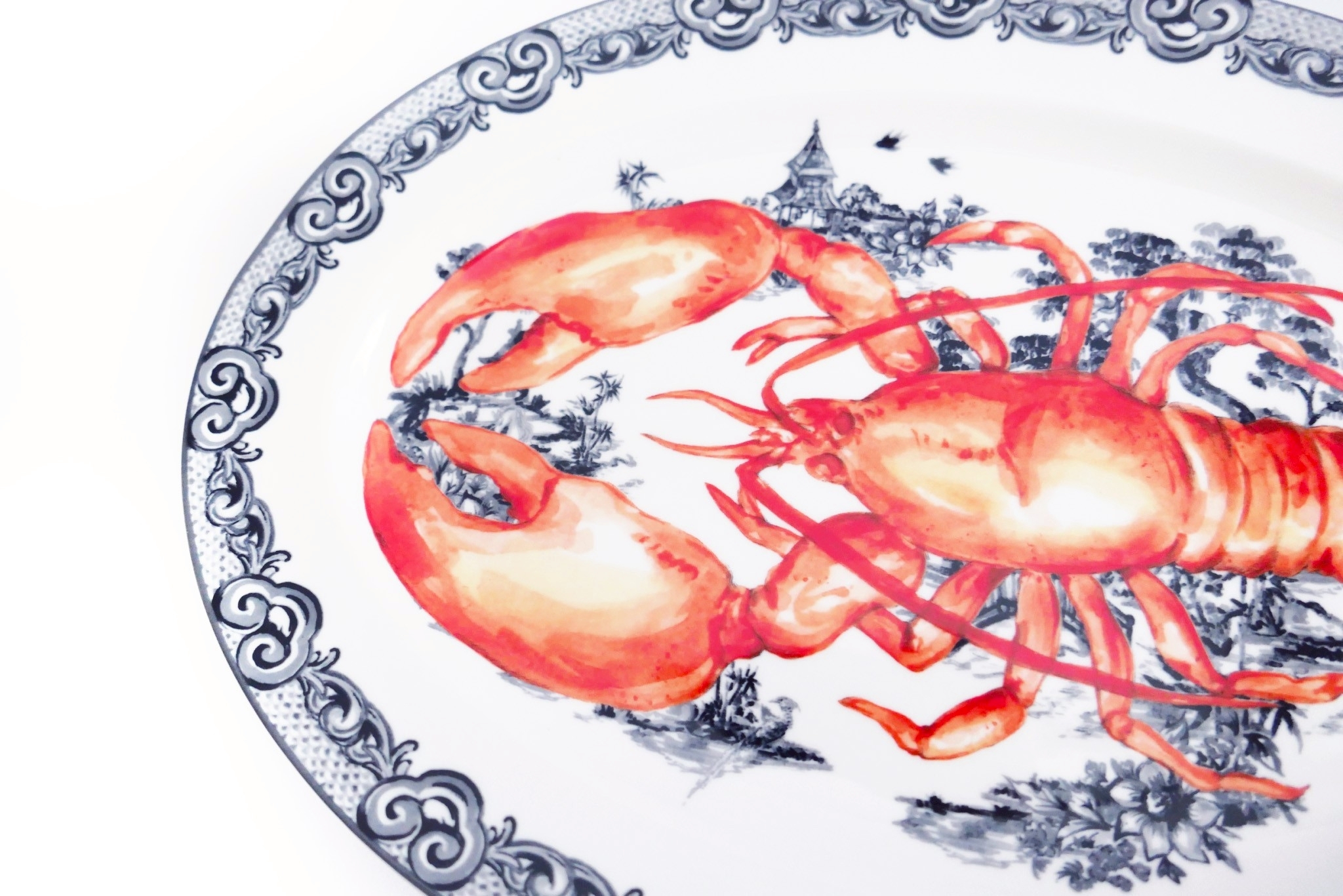 KEYHOLE｜Maritime Silk Road系列 - SEBASTIAN 餐盤 35.5cm