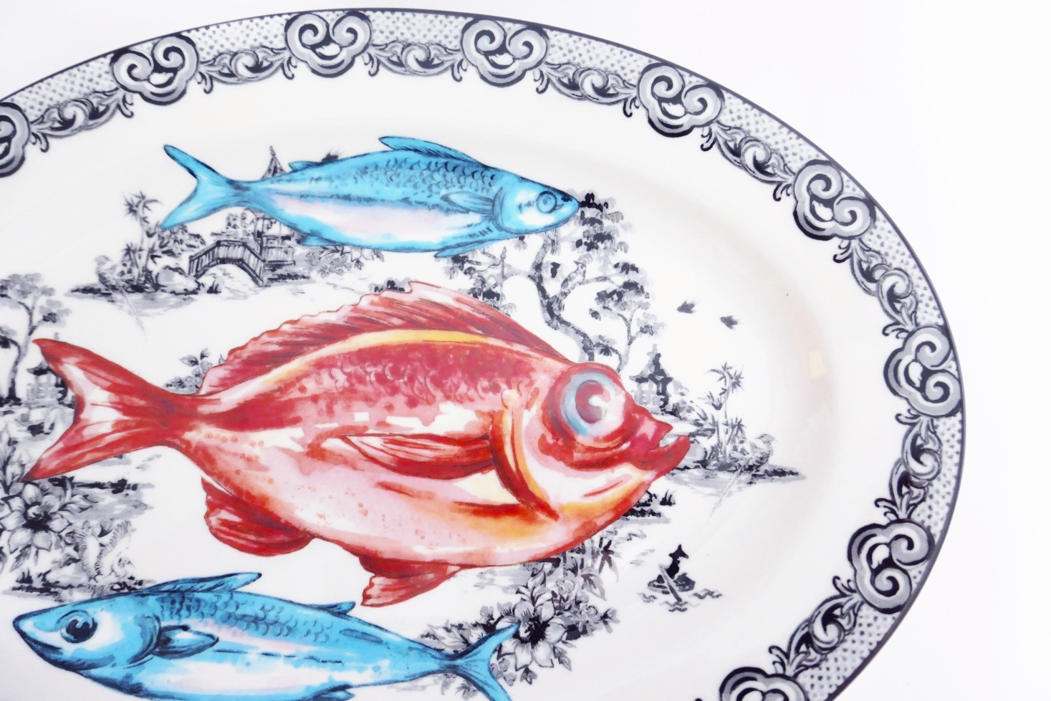 KEYHOLE｜ Maritime Silk Road系列 - MARLIN 餐盤 35.5cm