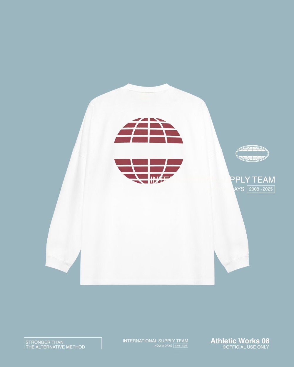 Paragraph 25FW 016 分隔 地球 薄長袖