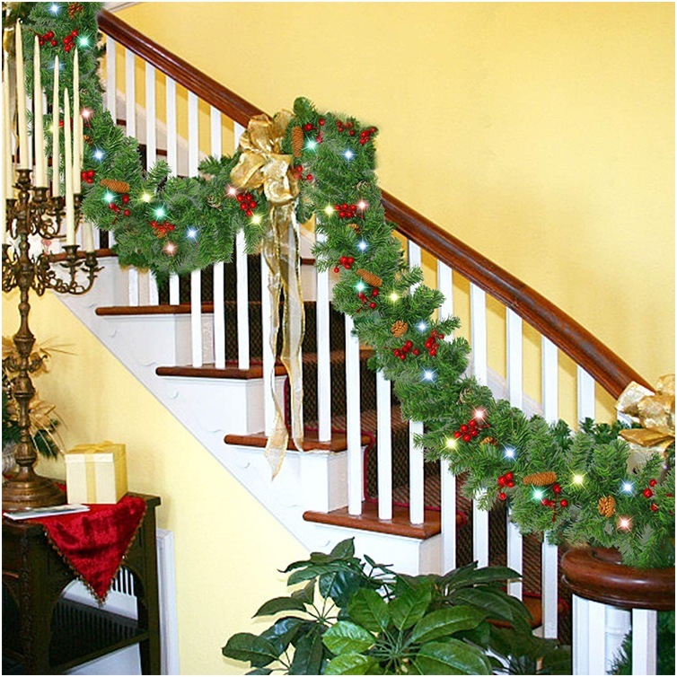 【台灣現貨速發】聖誕樹藤 聖誕籐 仿真樹藤