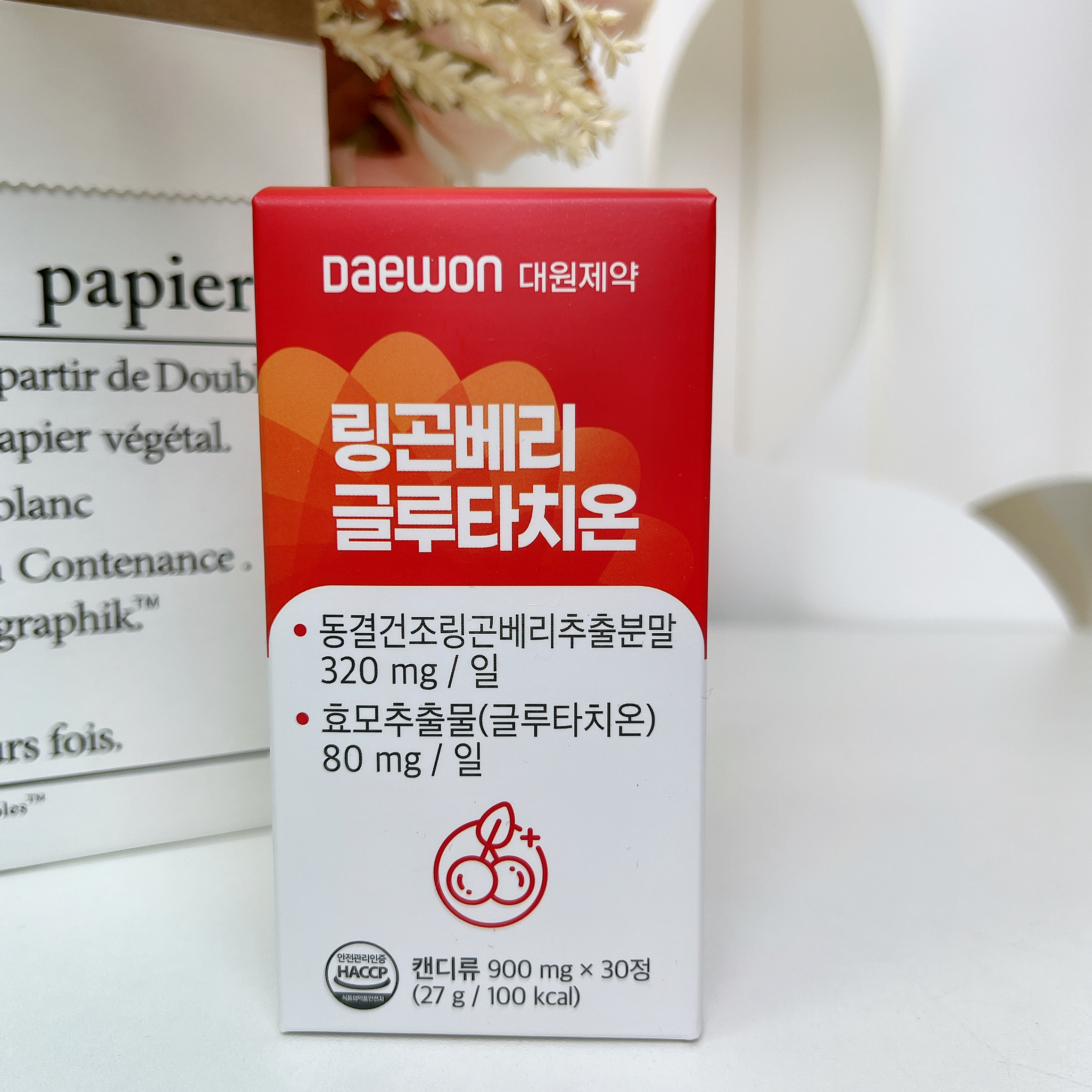 大元製藥-越橘谷胱甘肽 900MG X30粒 (EXP DATE:2026/4)