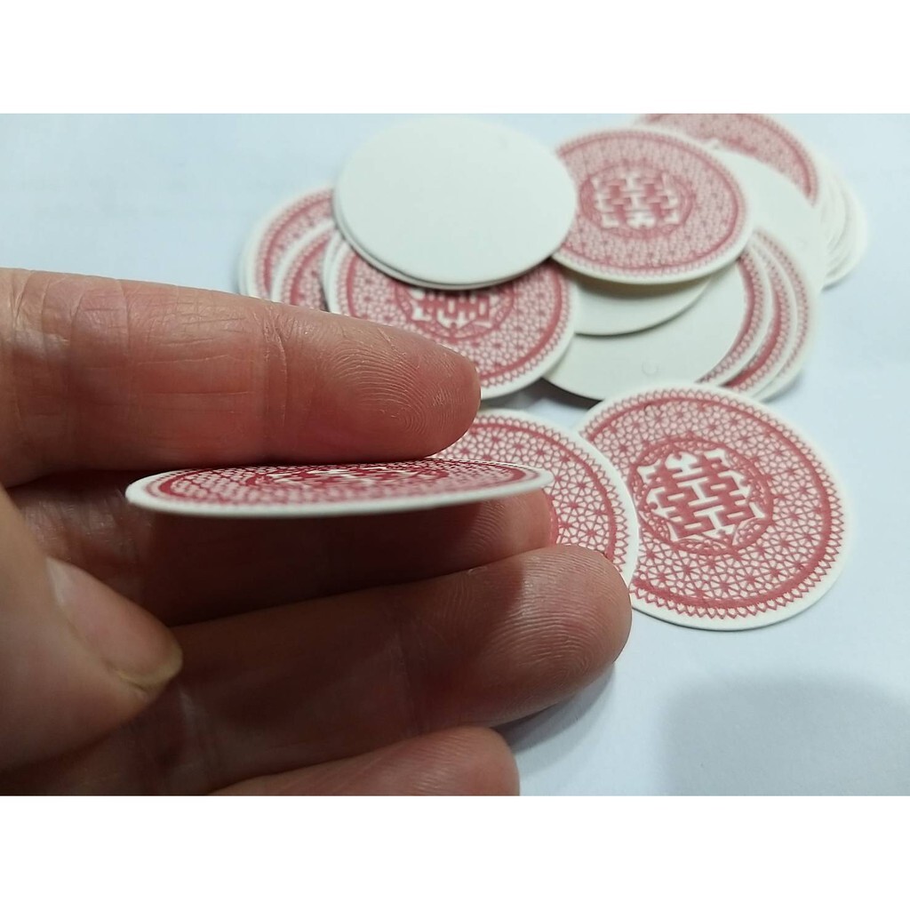 【台灣現貨速發】中國風*囍字小吊卡100個*0.7=70元