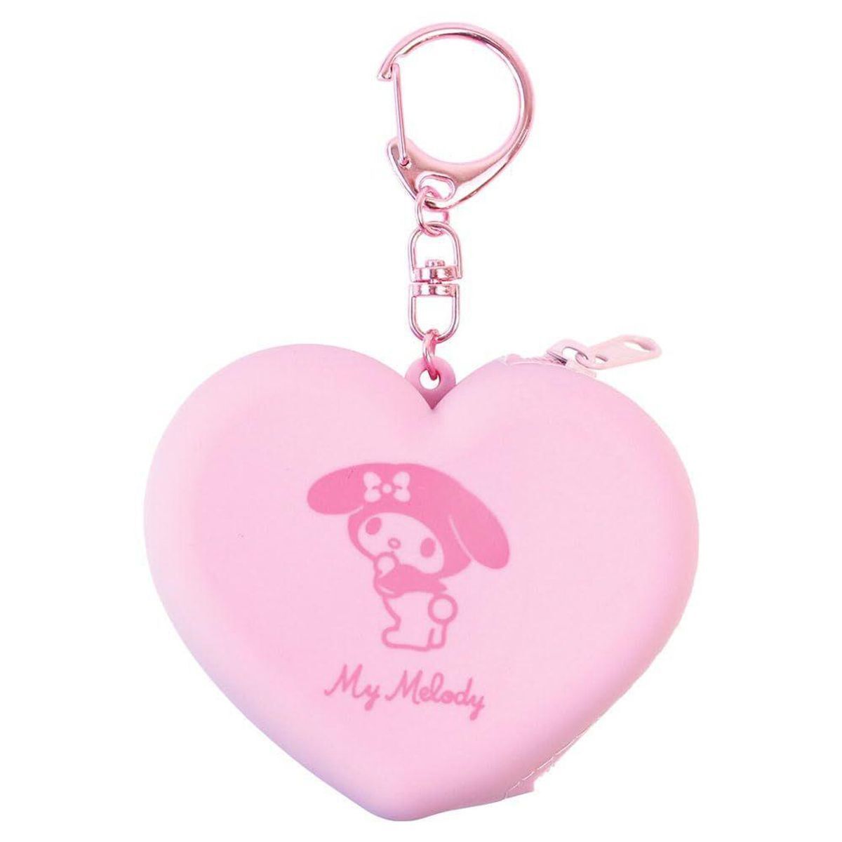 My Melody 心型迷你拉鏈包 散銀包 可放Airpod