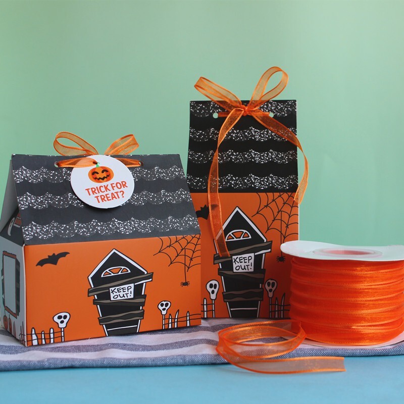 【台灣現貨速發】萬聖節 怪房子糖果盒｜糖果盒 禮物盒 一個8元