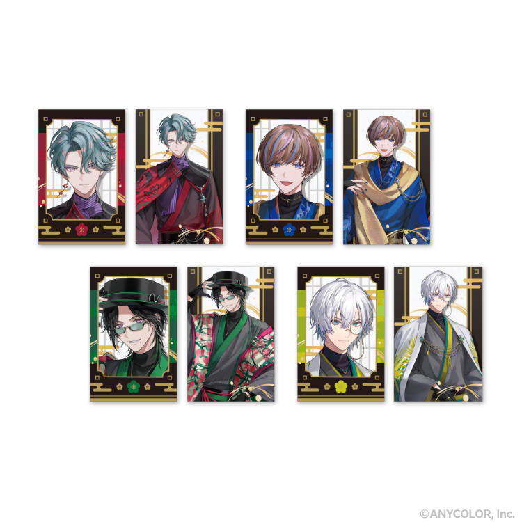 [代購][預訂] 彩虹社 BY THE BEAT Half Anniversary 相卡2張SET