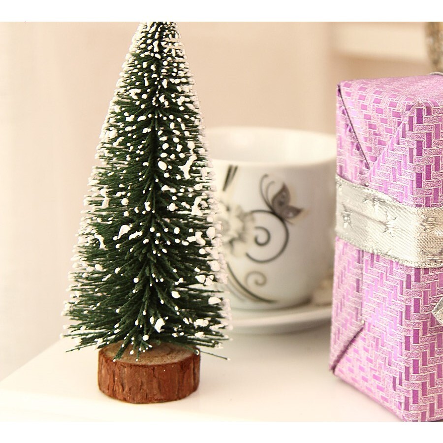 【台灣現貨速發】小聖誕樹 10公分 針葉松樹 聖誕節 仿真聖誕樹