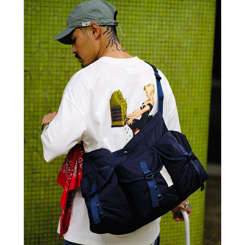 Club Stubborn The Modern Alice Shoulder Bag - Navy