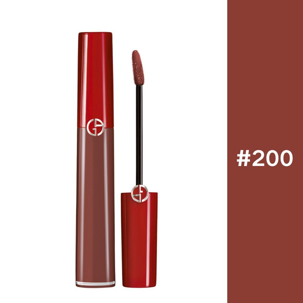 阿瑪尼 #200 Terra Lip Maestro 絲絨啞亮唇釉 6.5ml