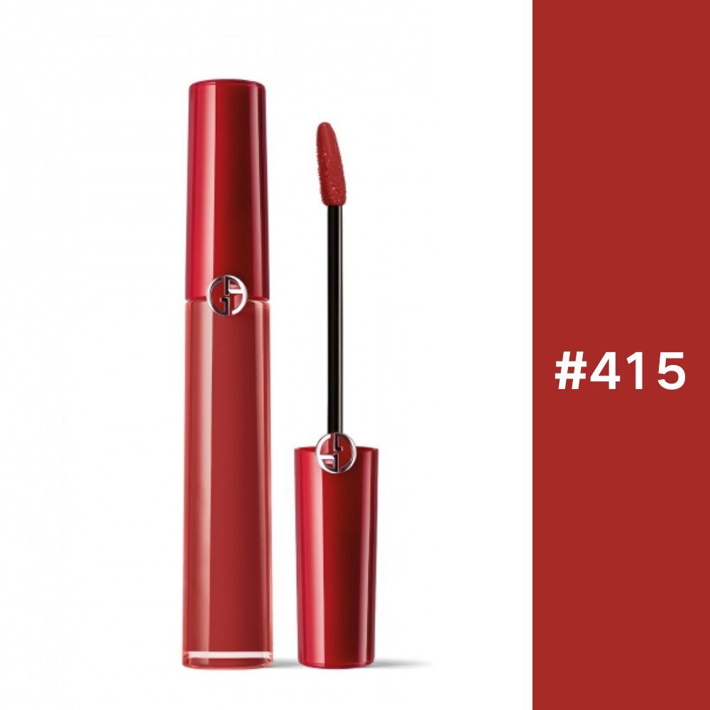 阿瑪尼 #415 Redwood Lip Maestro 絲絨啞亮唇釉 6.5ml