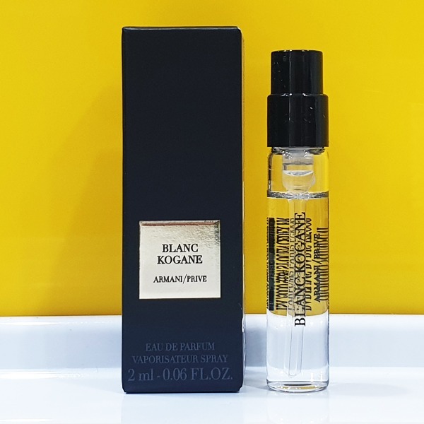 阿瑪尼 PRIVÉ高級訂製 寰遊系列 璨白金繼 Blanc Kogane 中性淡香精 2ml 可噴式 平行進口