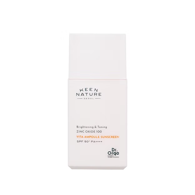 奧爾加博士 KEEN NATURE 鋅氧100維他安瓶防曬霜 SPF50+ / PA++++35ml