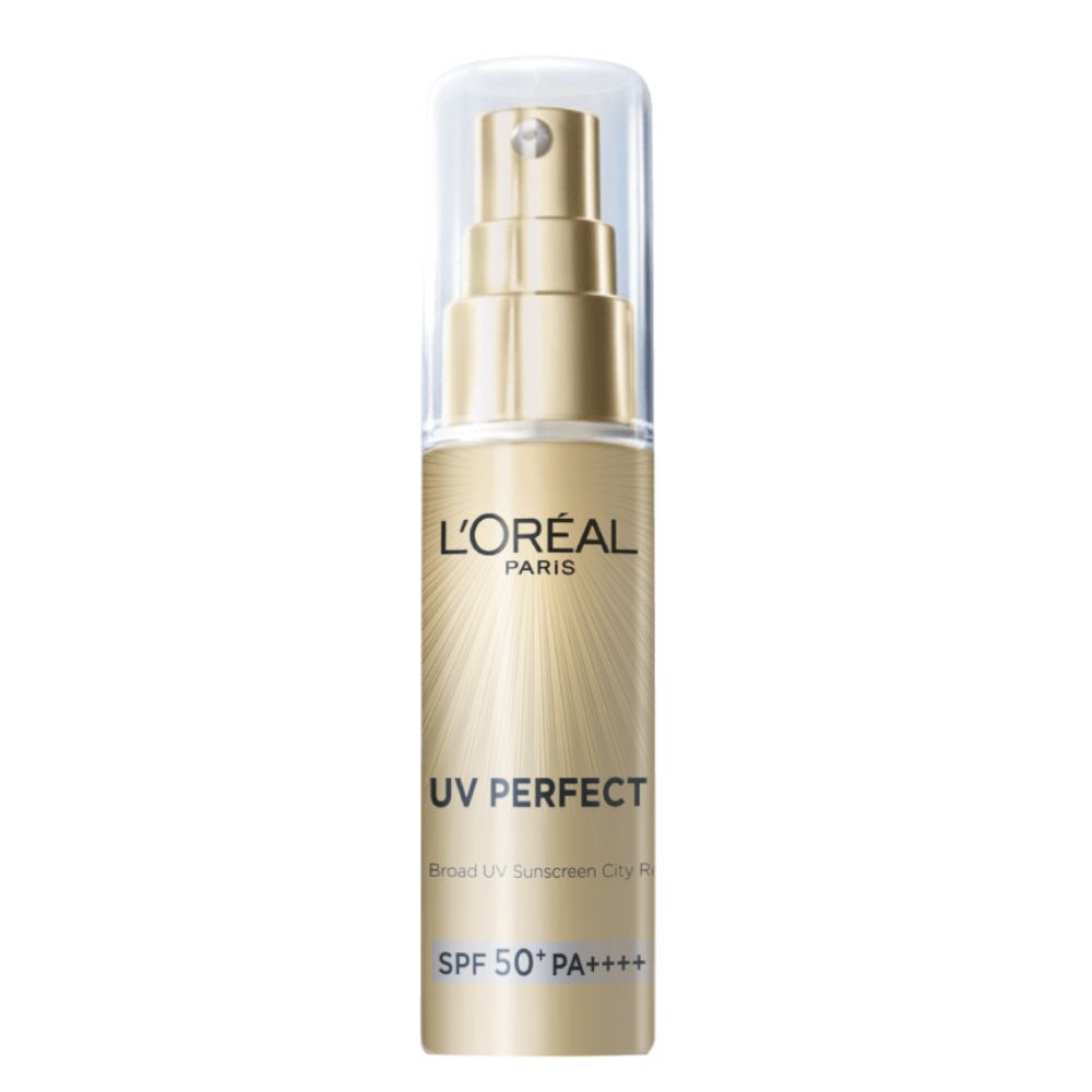 歐萊雅 多效防護輕裸美肌乳 抗UV防曬小金管SPF50+ PA++++ 30ml