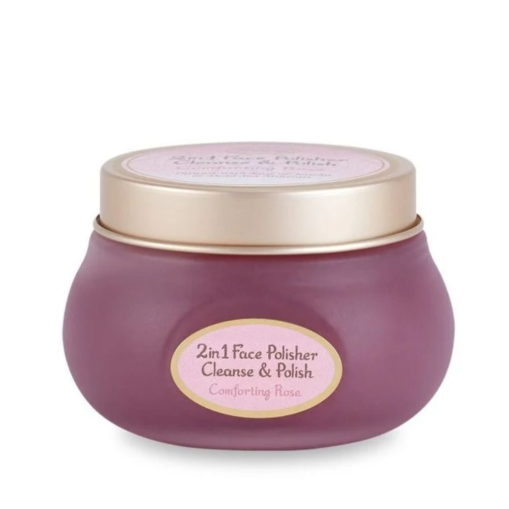 莎邦 舒沁玫瑰2合1面部磨砂潔面霜 125ml