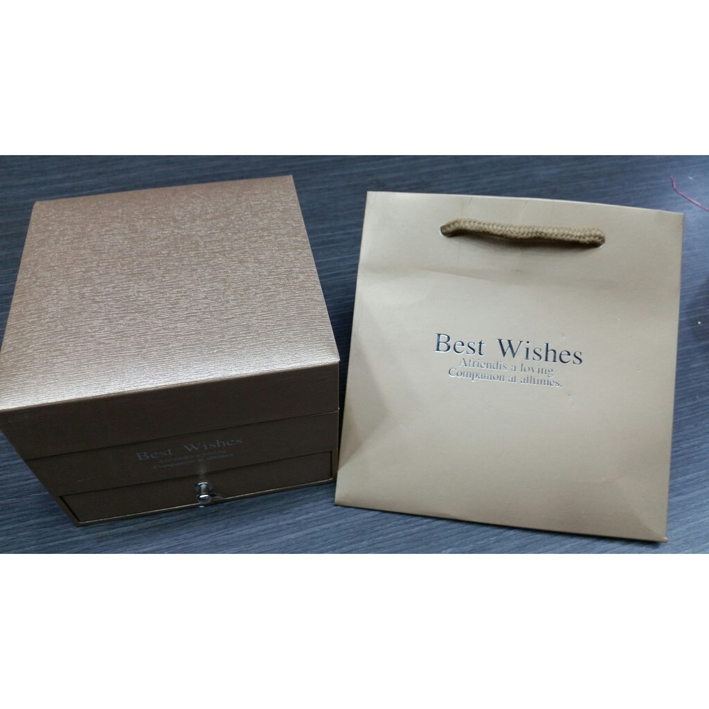 【台灣現貨速發】精緻首飾『大』珠寶盒乾花盒 禮物盒 乾花盒 ｜附一個厚質精緻紙袋