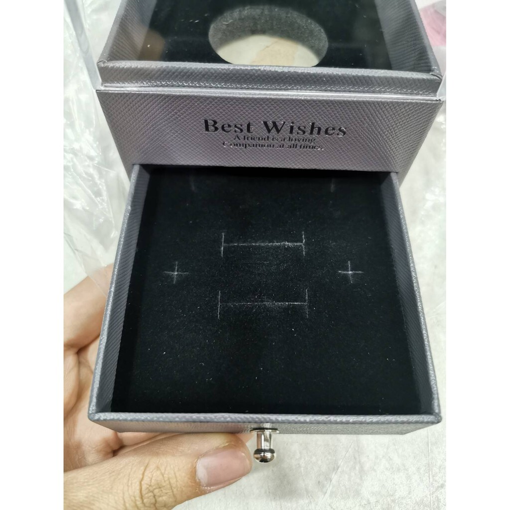 【台灣現貨速發】精緻首飾『小』珠寶盒 禮物盒 乾花盒 ｜附一個厚質精緻紙袋