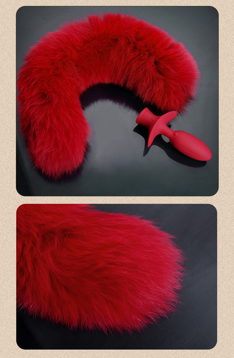 UPKO,義大利 UPKO,UPKO 狐狸搖擺尾巴電動肛塞,調教時尚,調教,調教扮演,BDSM,SM,親密關係,格雷,角色扮演,捆綁,禮物,繩縛,束縛,綁帶,口球,手拍,頸圈,項圈,牽引鏈,手銬,腳銬,馬鞭