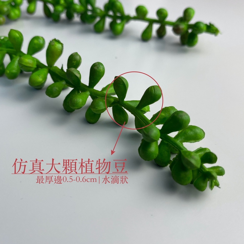 【台灣現貨速發】人造垂葉 大顆植物豆 眼淚珠 項鍊珠 嬰兒眼淚