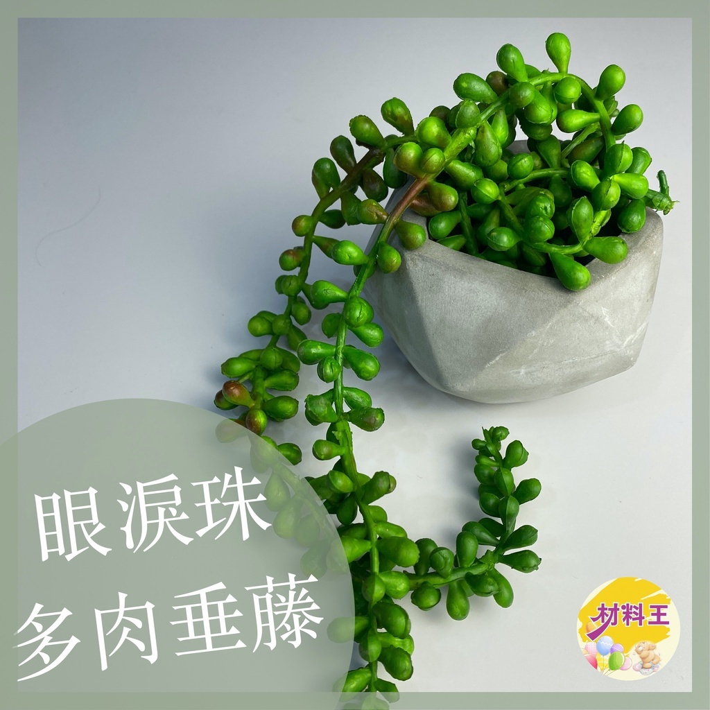 【台灣現貨速發】人造垂葉 大顆植物豆 眼淚珠 項鍊珠 嬰兒眼淚