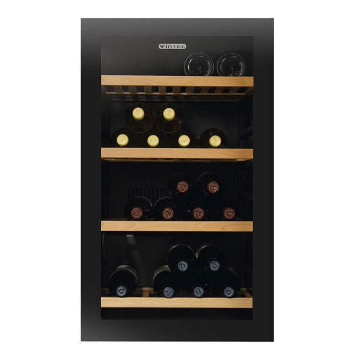 Vintec     VWS035SCA-X‧單溫區紅酒櫃‧32支‧香港行貨,原廠1年保養‧