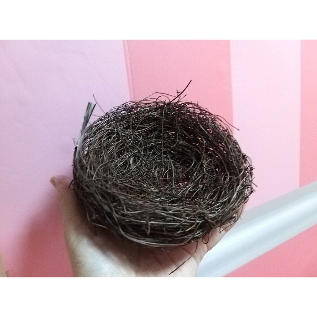 【台灣現貨速發】鳥窩//細柳藤鳥巢(大)12-13 公分