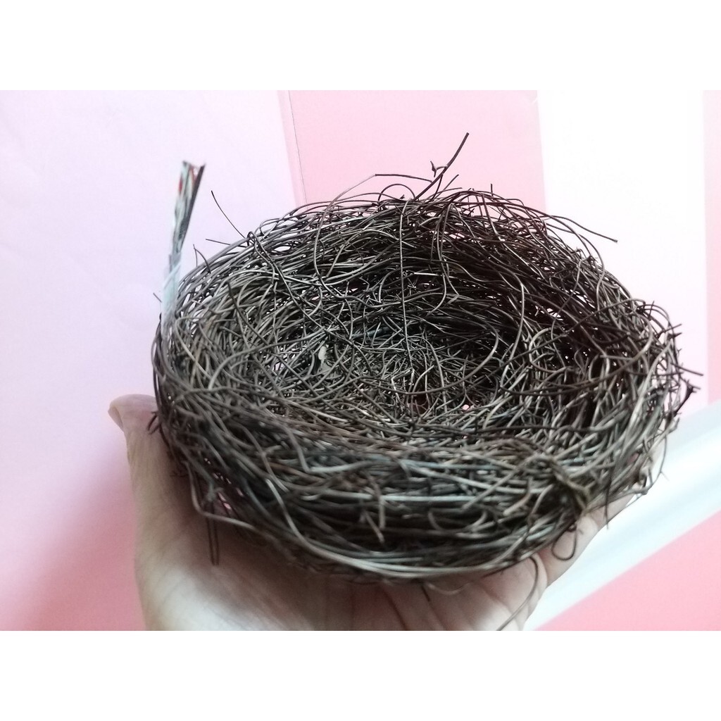 【台灣現貨速發】鳥窩//細柳藤鳥巢(大)12-13 公分