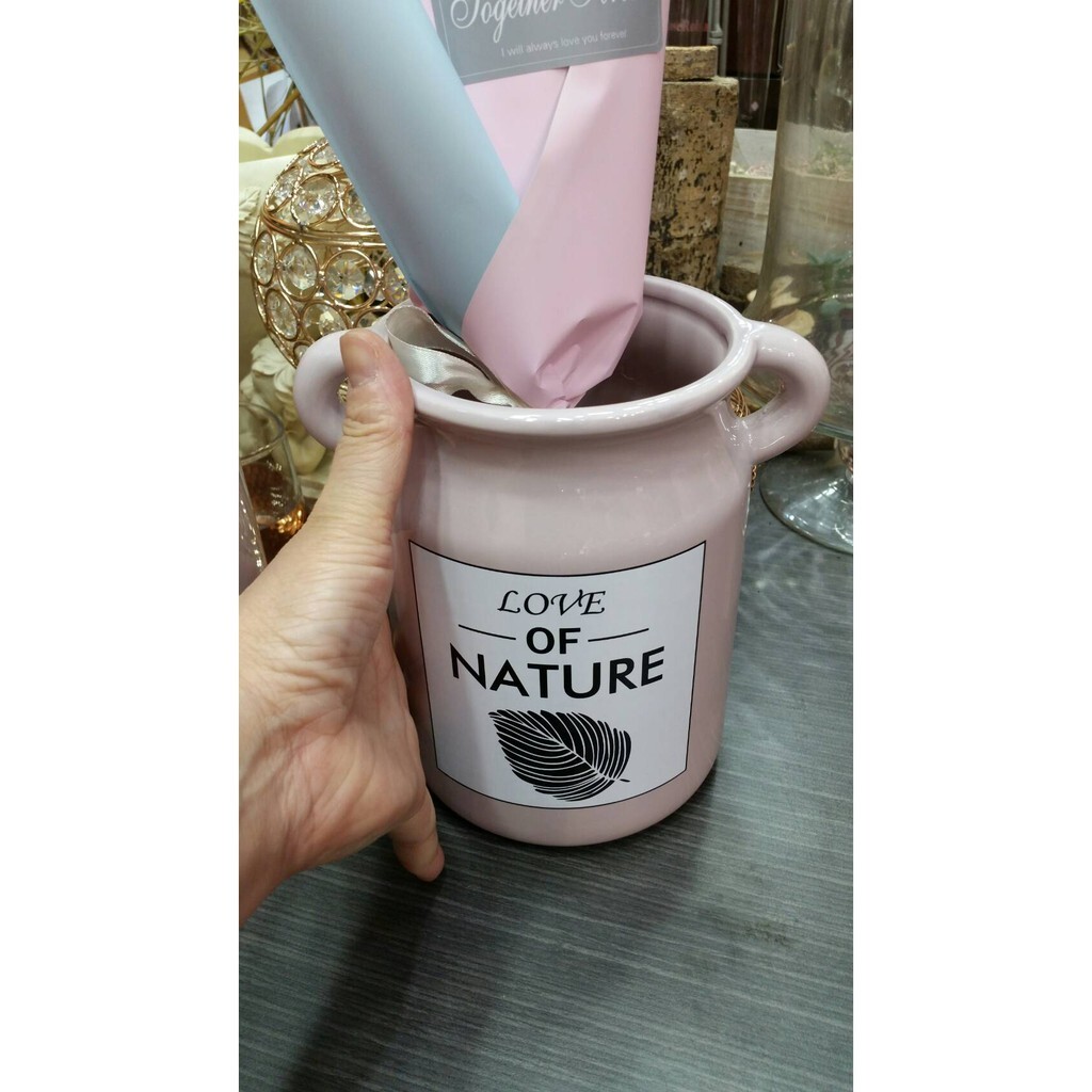 【台灣現貨速發】編號M256----雙耳牛奶瓶//花器250圓