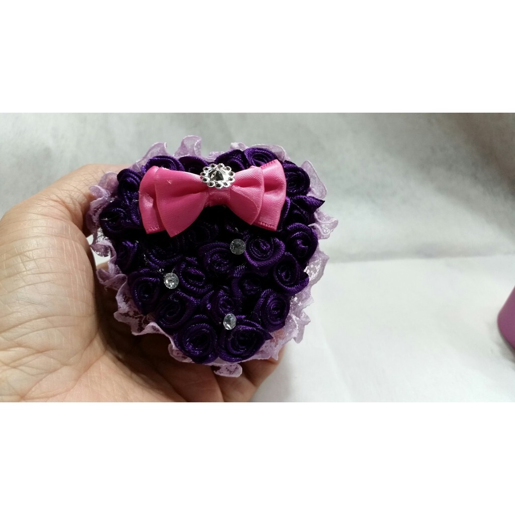 【台灣現貨速發】---秀士玫瑰小心型小鐵盒//裝飾版