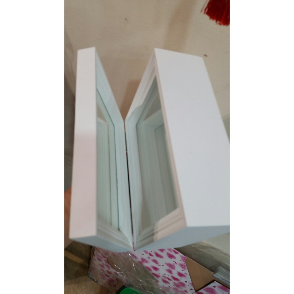 【台灣現貨速發】永生花**摺疊立體花盒框**(大)