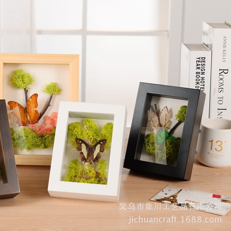 【台灣現貨速發】永生花**單面花盒框**(中) 高23*寬18*框深6.5公分