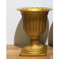 【台灣現貨速發】歐式仿銅羅馬風小花盆**大
