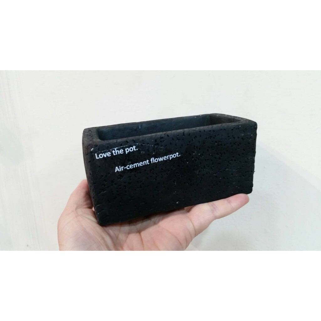 【台灣現貨速發】歐式小黑長條小花盆 長條花盆 歐式花盆