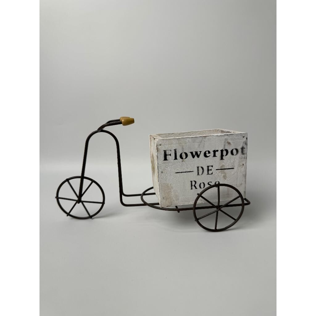 【台灣現貨速發】鄉村風小木車 木車 花器