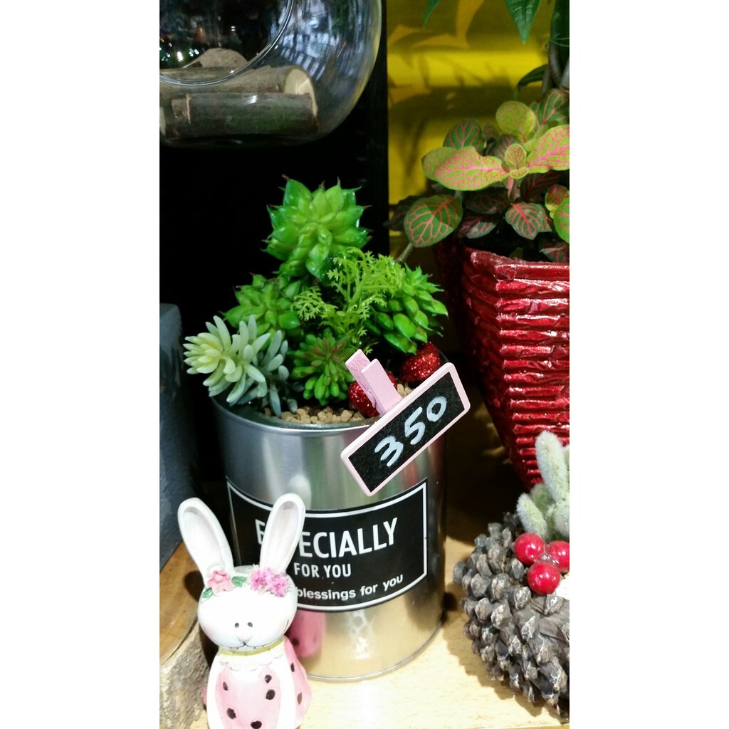 【台灣現貨速發】M231--鐵桶罐頭//花盆(大)