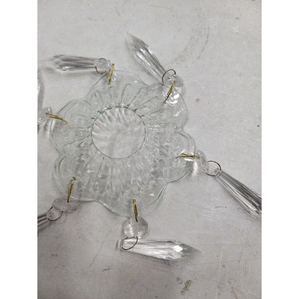 【台灣現貨速發】吊掛式水晶燭杯｜燭台 水晶 吊杯 燭杯