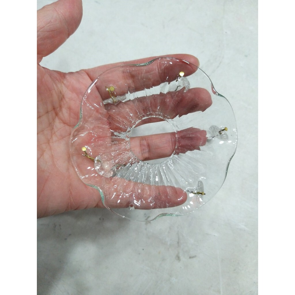 【台灣現貨速發】吊掛式水晶燭杯｜燭台 水晶 吊杯 燭杯