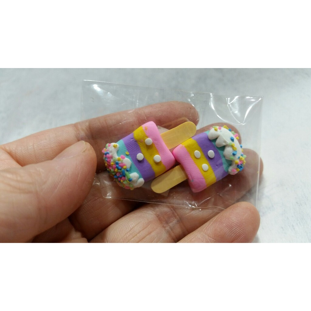 【台灣現貨速發】一個10元'''多肉植物//微景觀小配件(軟陶冰棒)