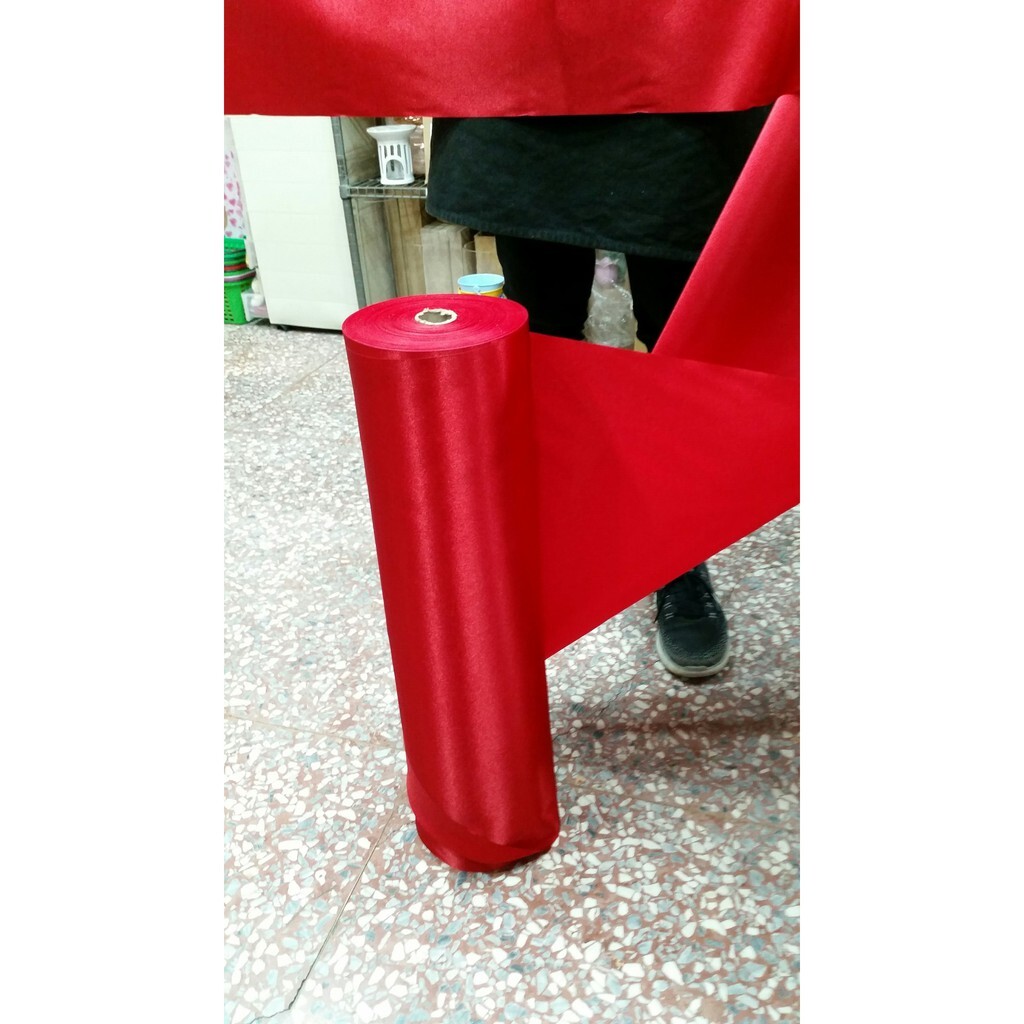 【台灣現貨速發】紅色禮布｜揭碑 紅布條 揭幕的紅色亮禮布