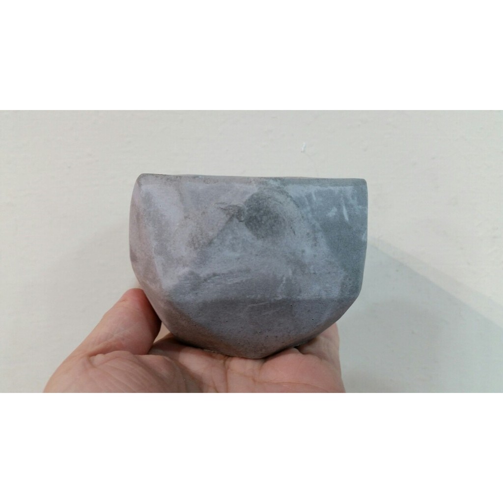 【台灣現貨速發】M283-五邊形可愛小水泥盆花器**45元*有現貨