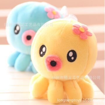 【台灣現貨速發】8公分左右的玩偶  (章魚////螃蟹////// )