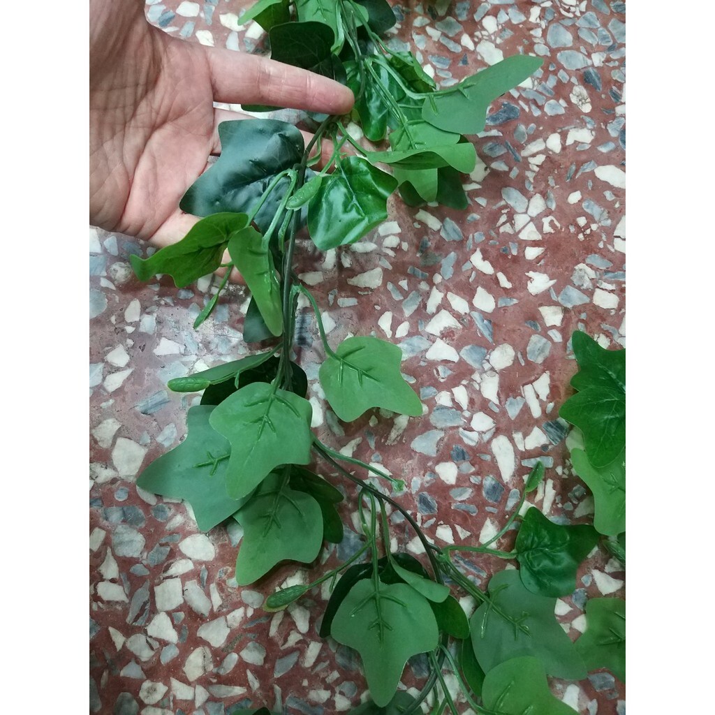 【台灣現貨速發】仿真藤條 人造葉藤 葡萄葉藤 葡萄葉 地瓜葉