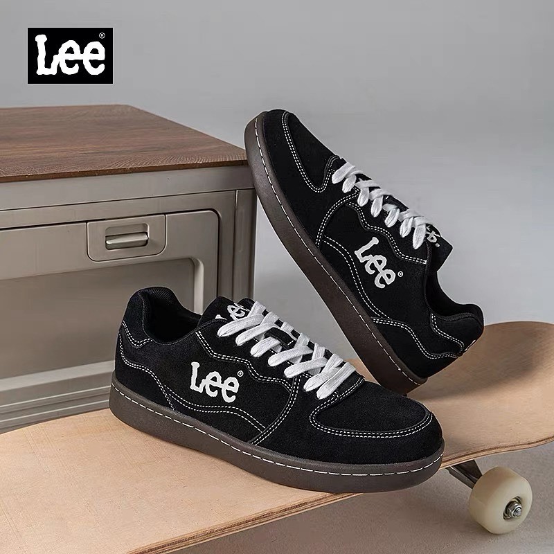 LEE 車縫線 絨面 德訓鞋