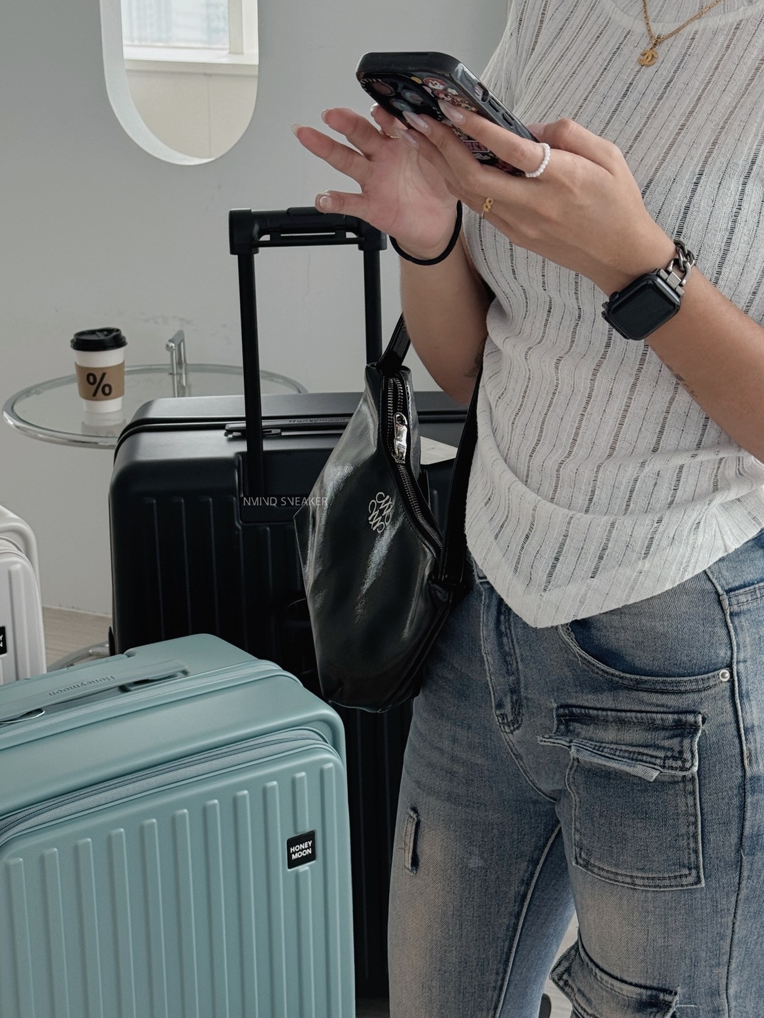 <快速出貨> Nick&nicole MINI HOBO BAG 兩色