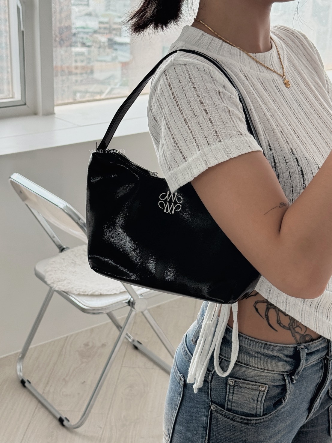 <快速出貨> Nick&nicole MINI HOBO BAG 兩色