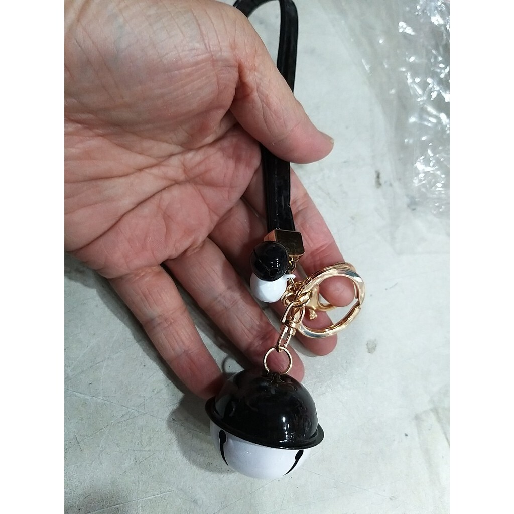 【台灣現貨速發】編織皮繩鑰匙扣+鈴鐺組合組**** //PU皮繩//包包鑰匙圈掛飾