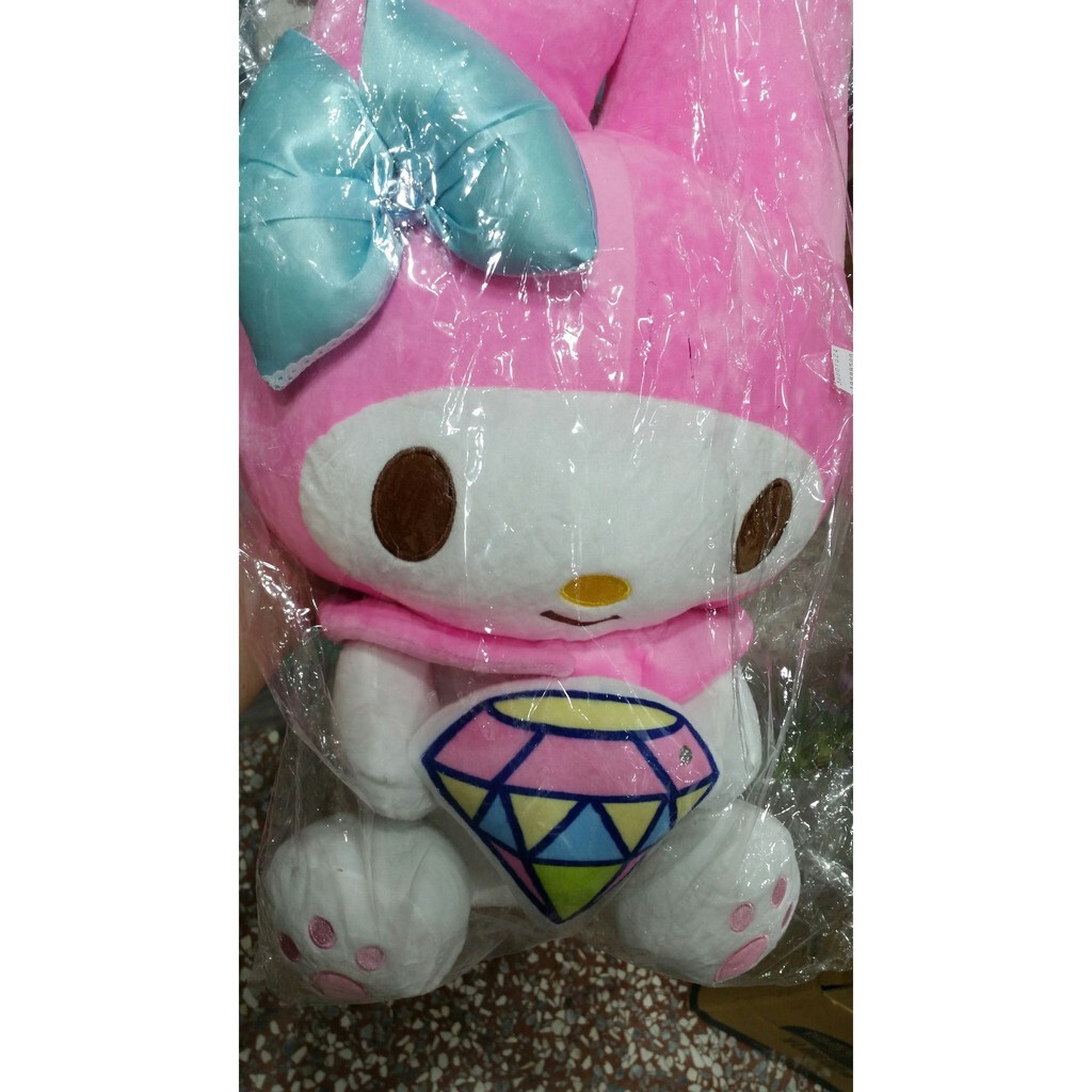 【台灣現貨速發】18吋45公分坐姿草莓美樂蒂玩偶