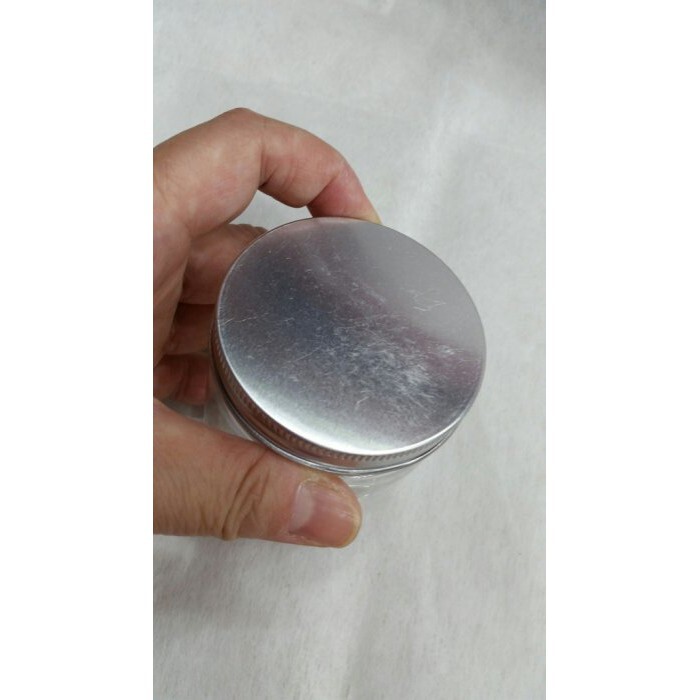 【台灣現貨速發】透明塑膠罐｜6.5*6.5公分｜鋁蓋塑膠瓶 塑膠瓶
