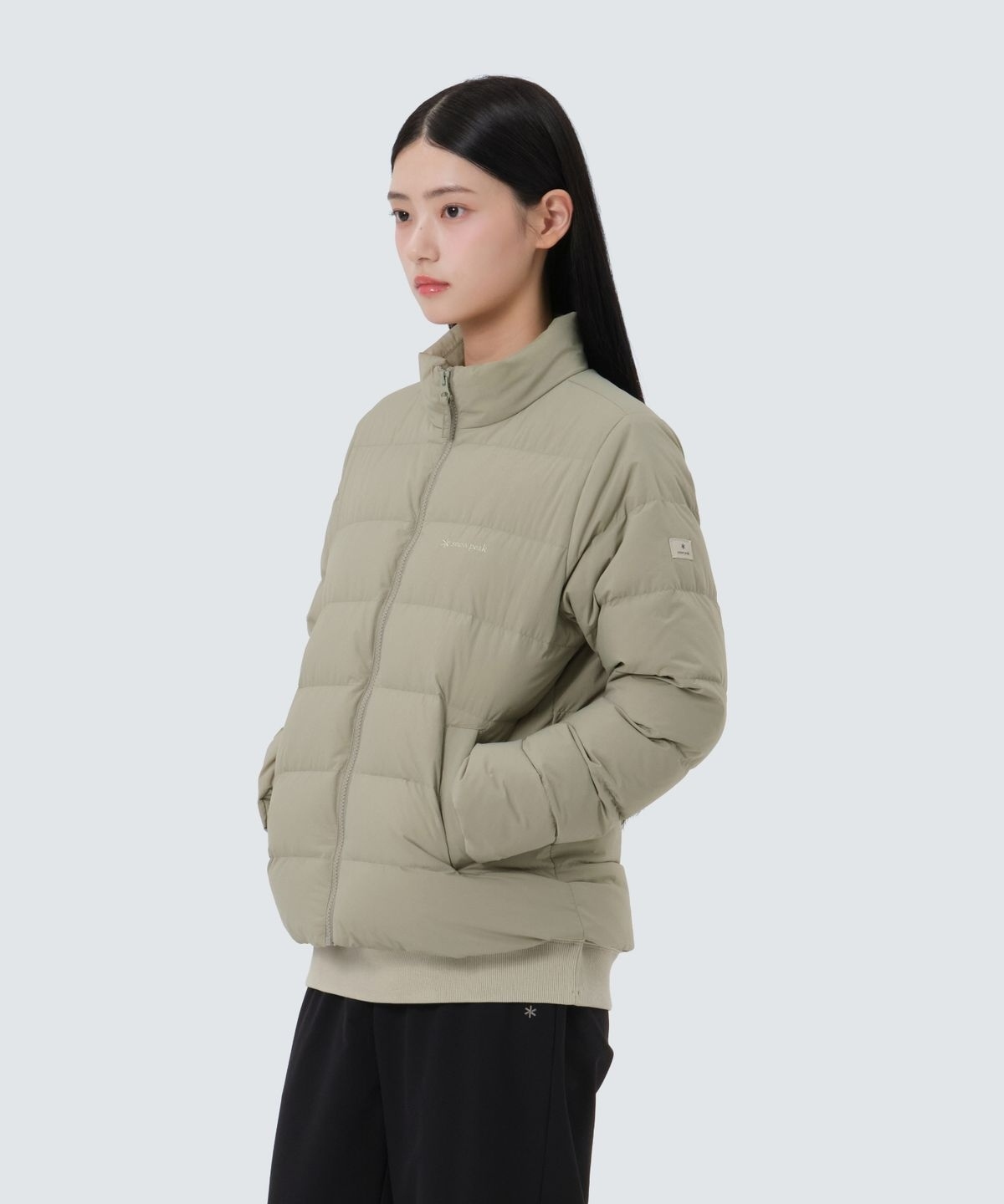 【代購】Snow Peak 雪諾必克 女 Land Air Stand Neck 立領 輕量 羽絨 外套 S25WWGDJ41